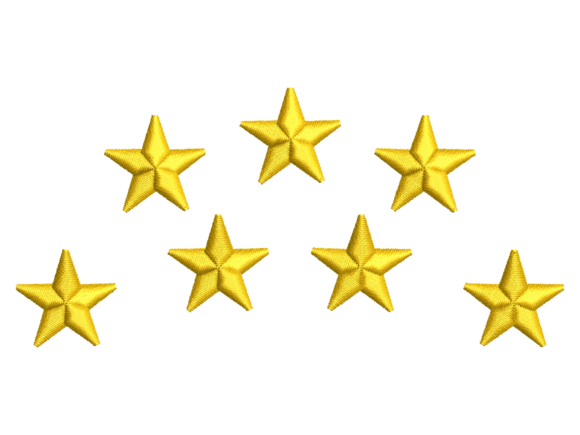 Download Golden Stars Embroidery Pattern - Gold Collection